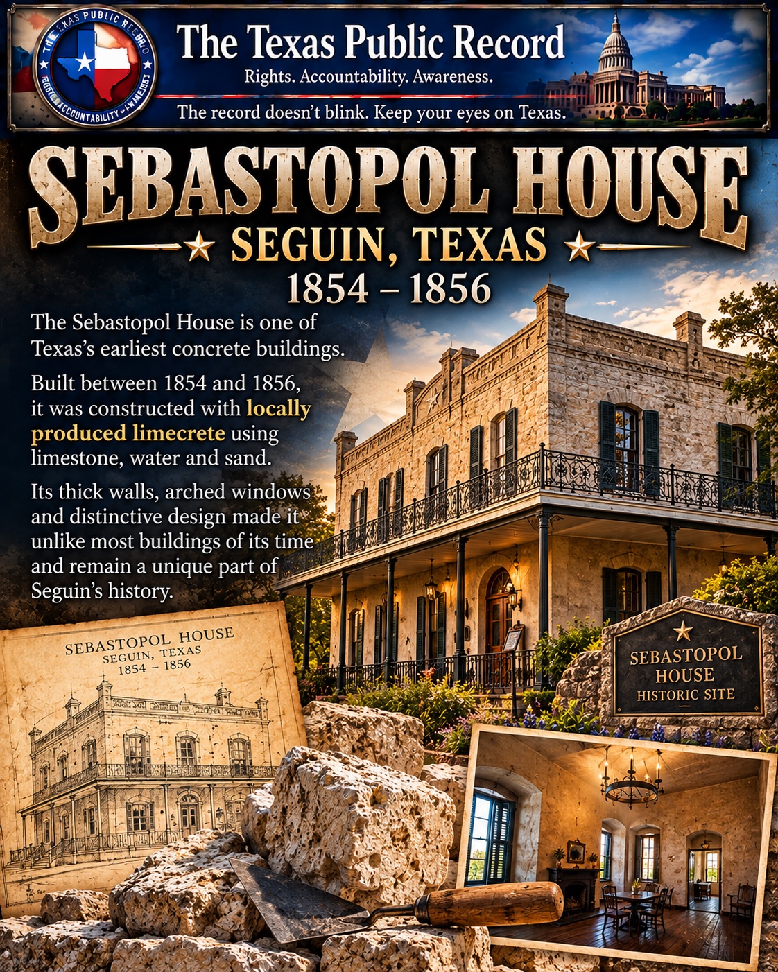 Sebastopol House, 1854–1856 — educational illustration
