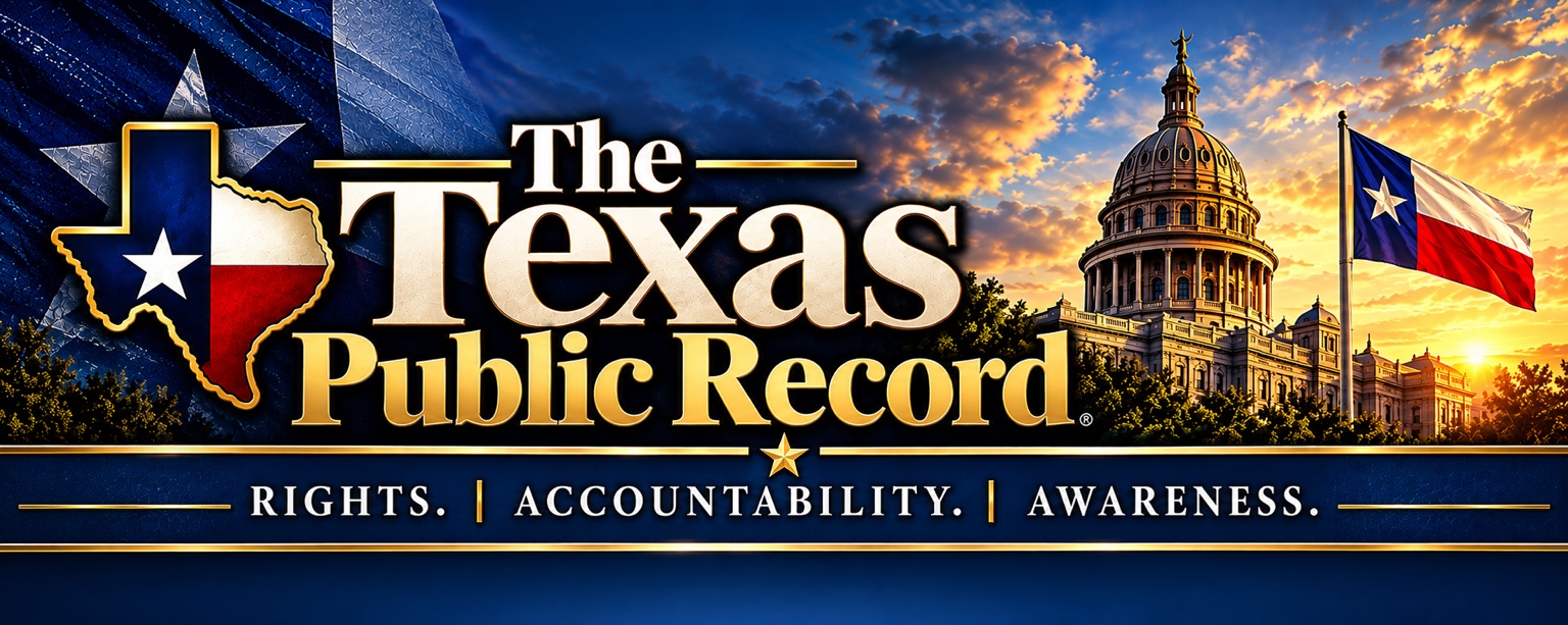 The Texas Public Record — Rights. Accountability. Awareness.